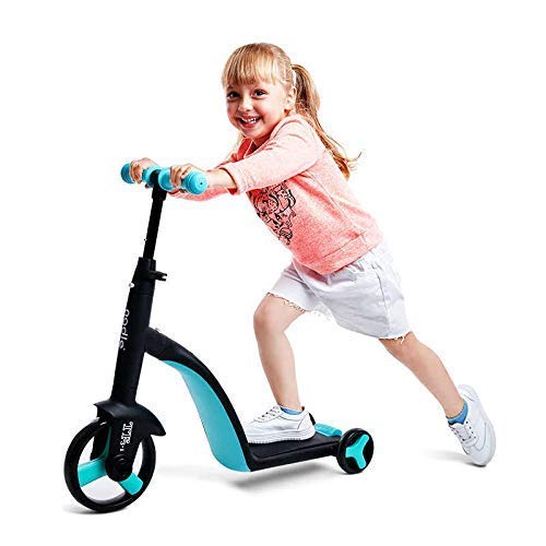 3 in 1 Kids Cycle Ride-On | Scooter, Tricycle & Balance Bike | Adjustable Height | Multi-Function Kids Toy for Boys & Girls (3–8 Years) | Multicolor Gift