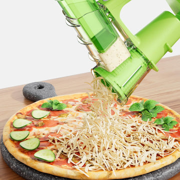 Electric Cheese Grater Wireless USB-C 🧀 | Automatic Rotary Slicer & Vegetable Cutter | 3 Blades Salad Maker | مبشرة جبن كهربائية أوتوماتيكية